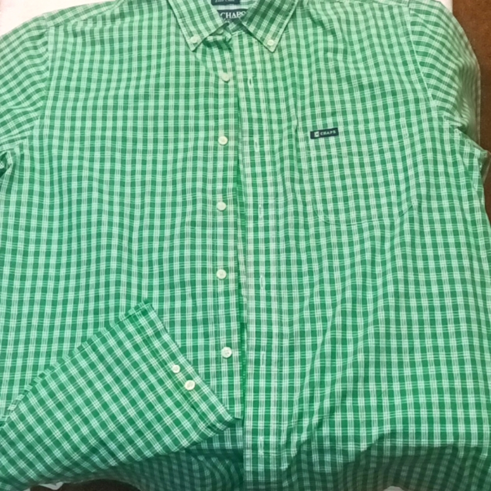Chaps short sleeve button down - Picture 9 of 10